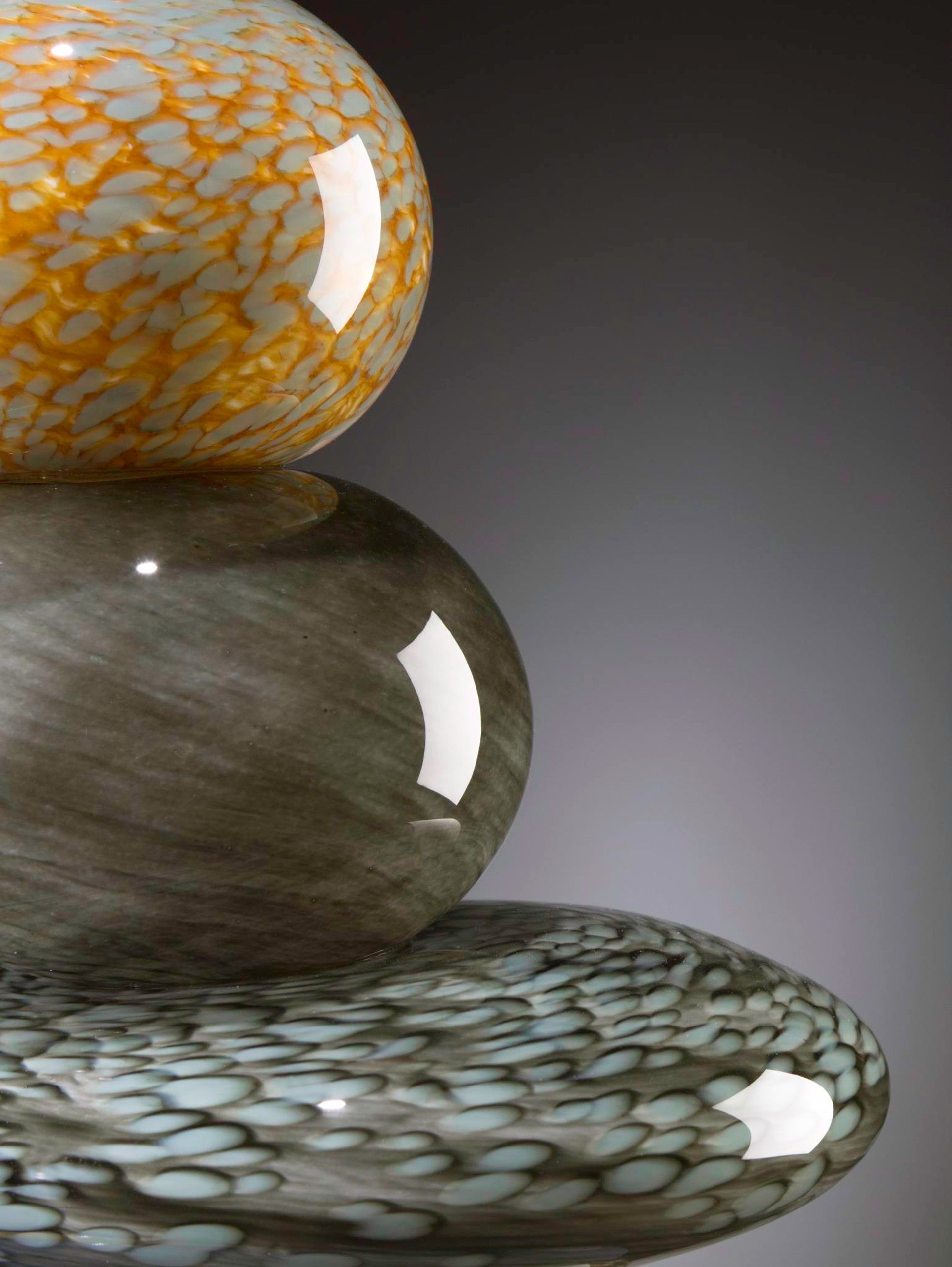 Grey Stone Pohacu Sculpture By Robert Madvin