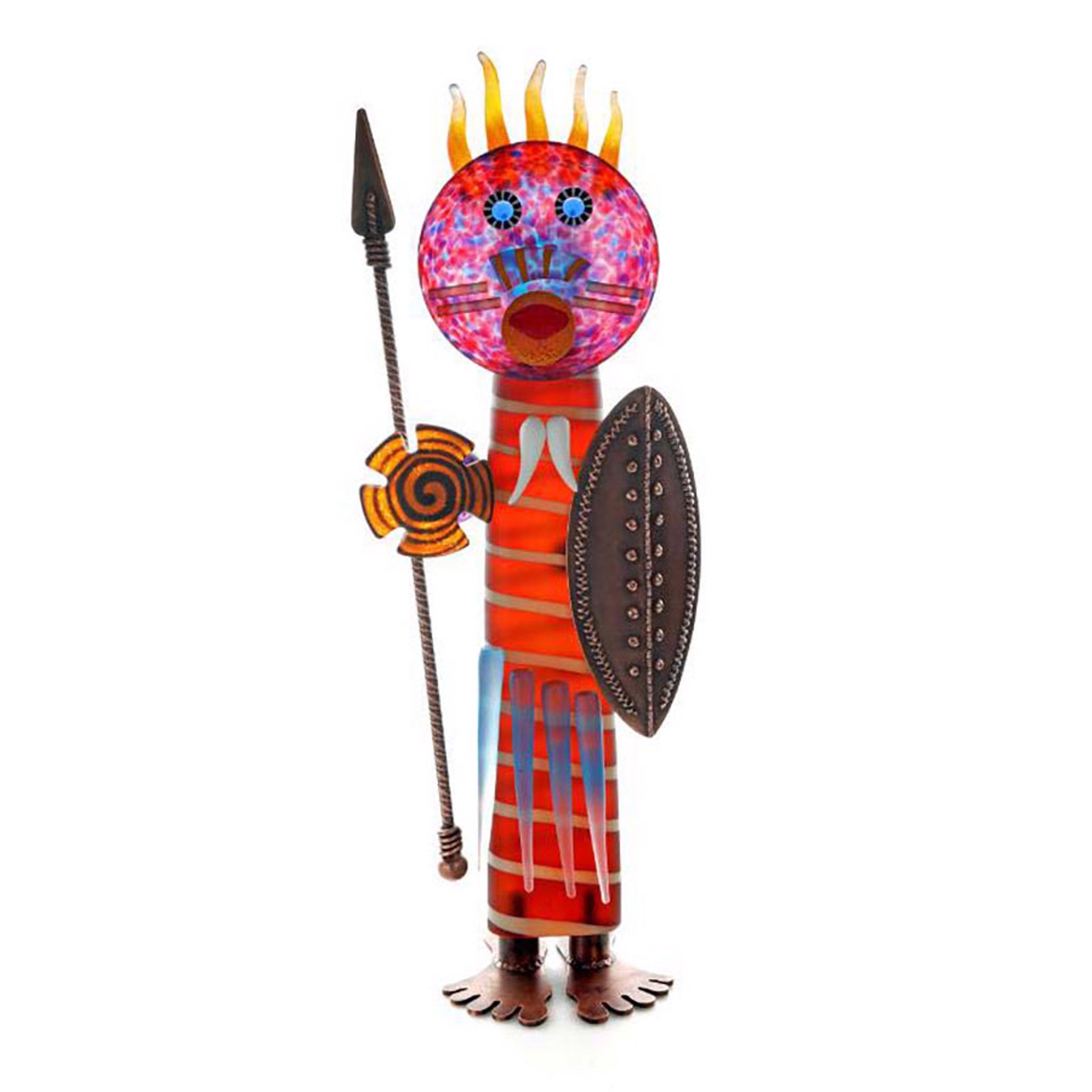 Massai Sculpture By Borowski Art Glass