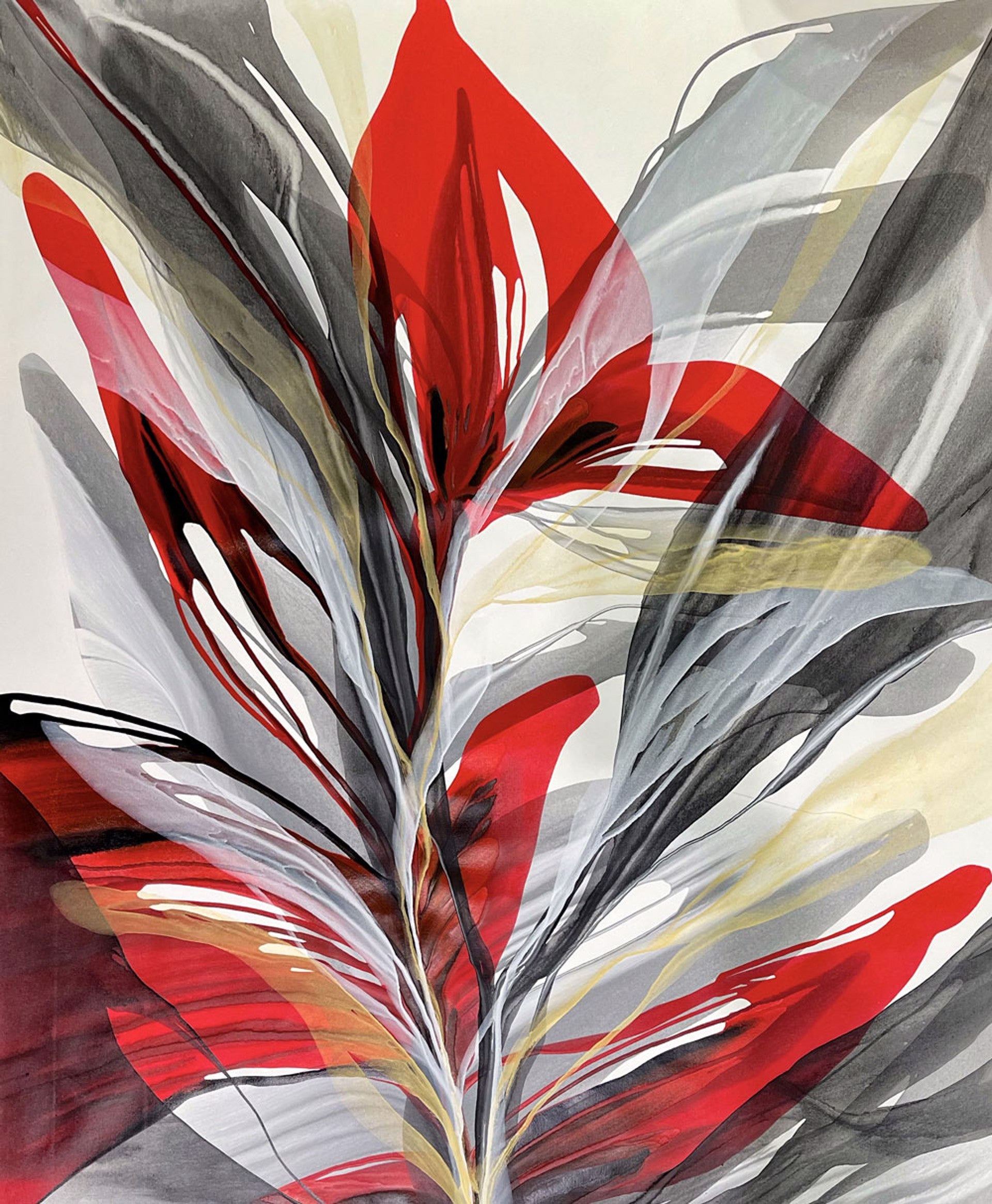 Scarlet Blossom By Antonio Molinari
