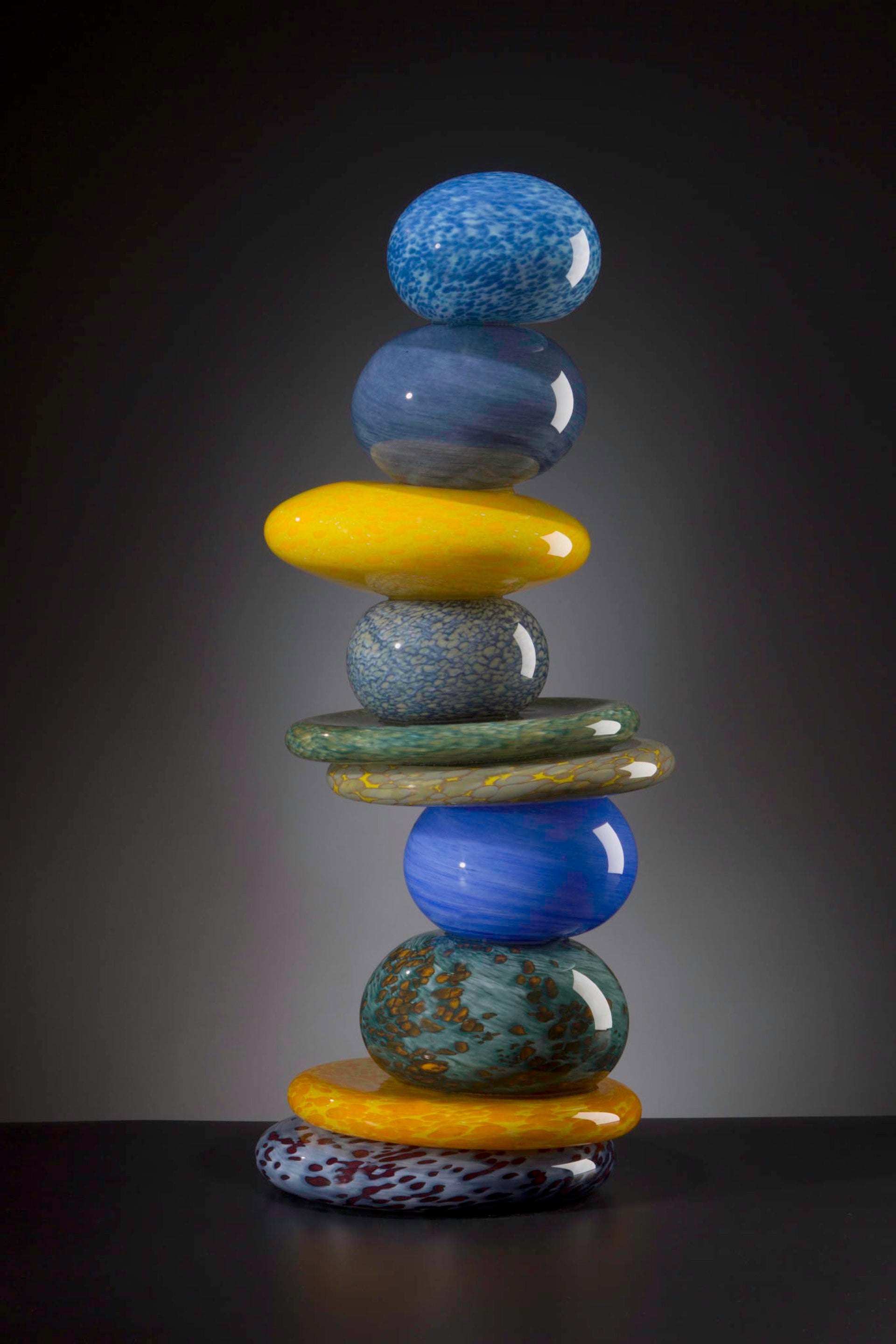 Aqua Cool Pohacu Sculpture By Robert Madvin