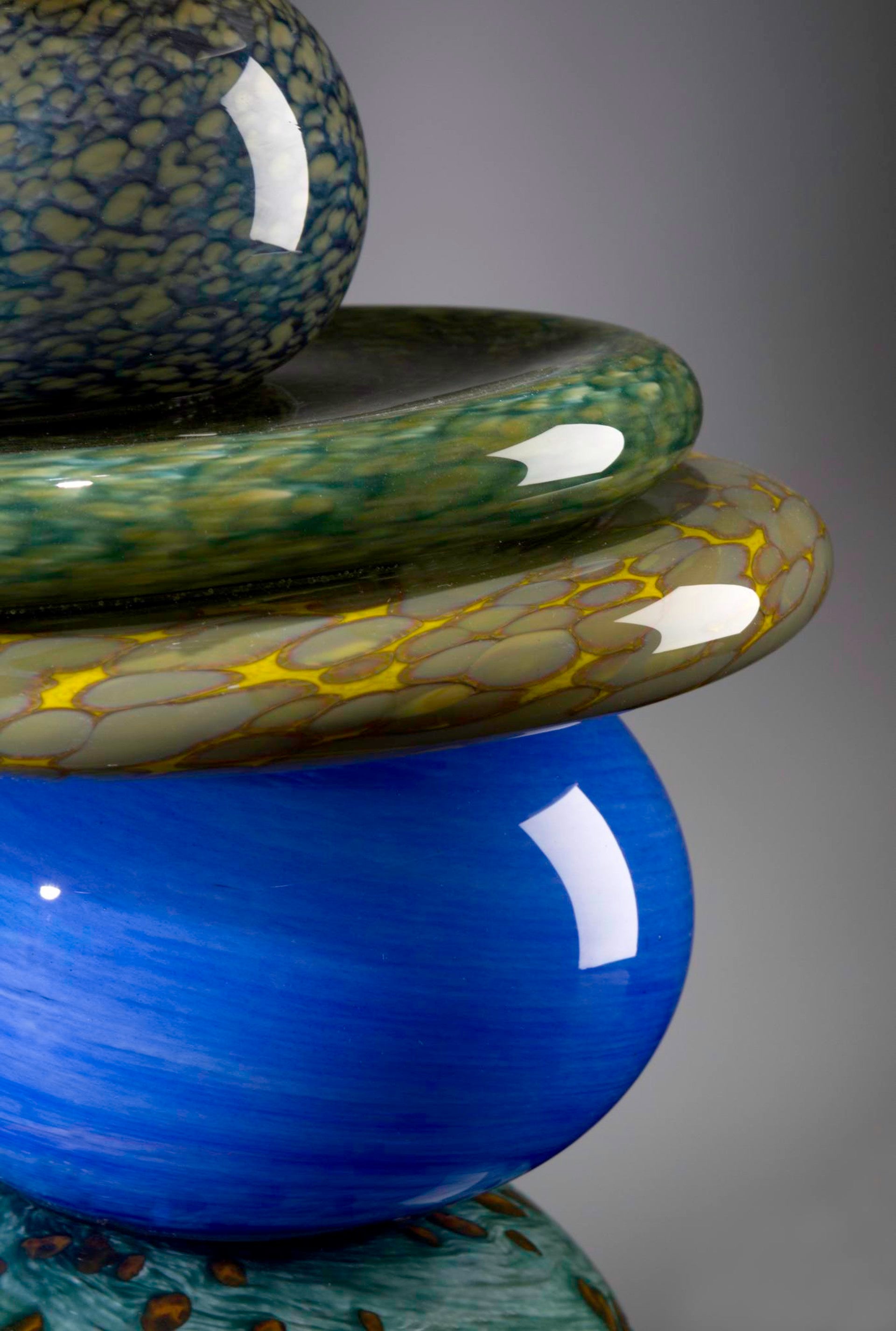 Aqua Cool Pohacu Sculpture By Robert Madvin