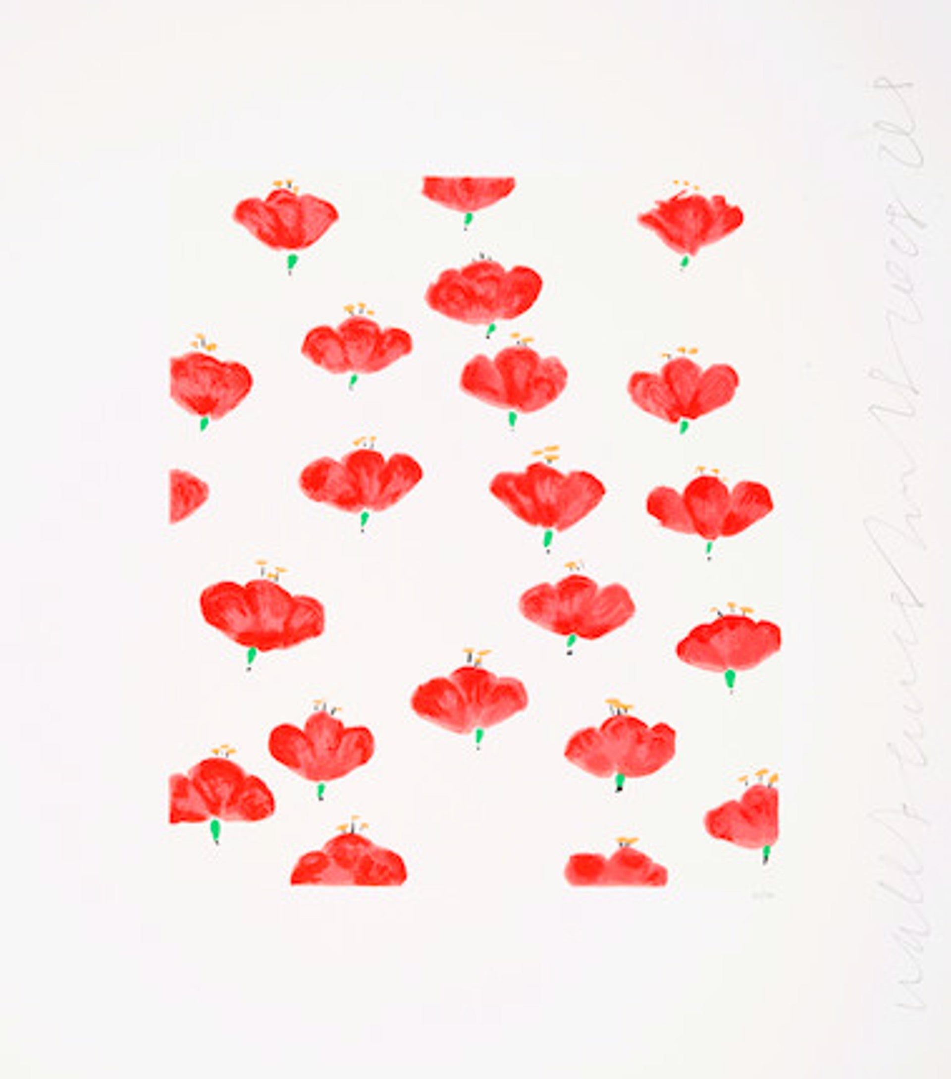 Wallflower 32 By Donald Sultan