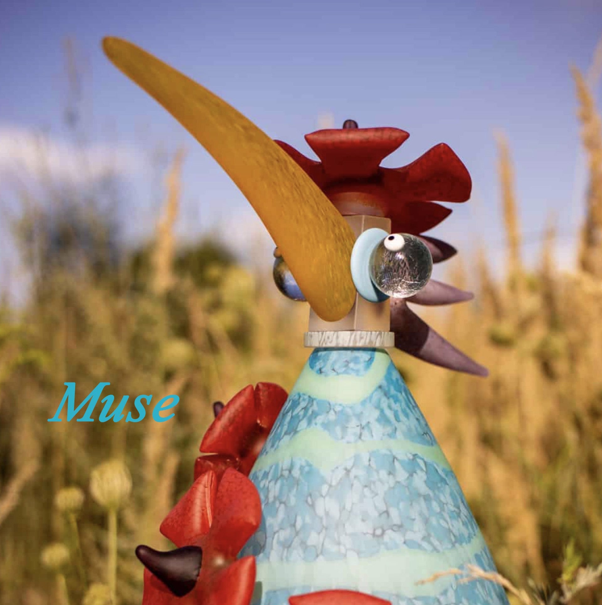 Bonzo Lamp By Borowski Art Glass